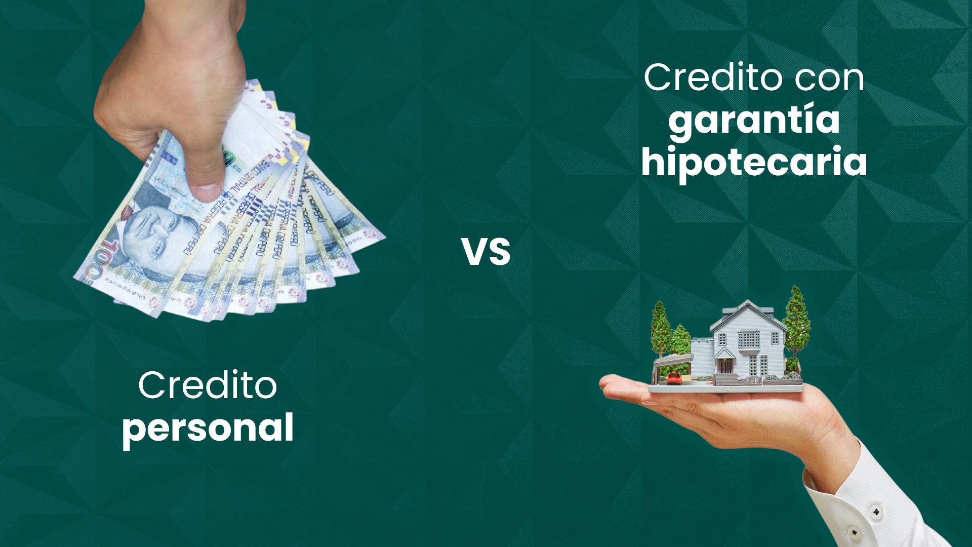 Crédito con garantía hipotecaria vs. crédito personal: ¿cuál te conviene más?